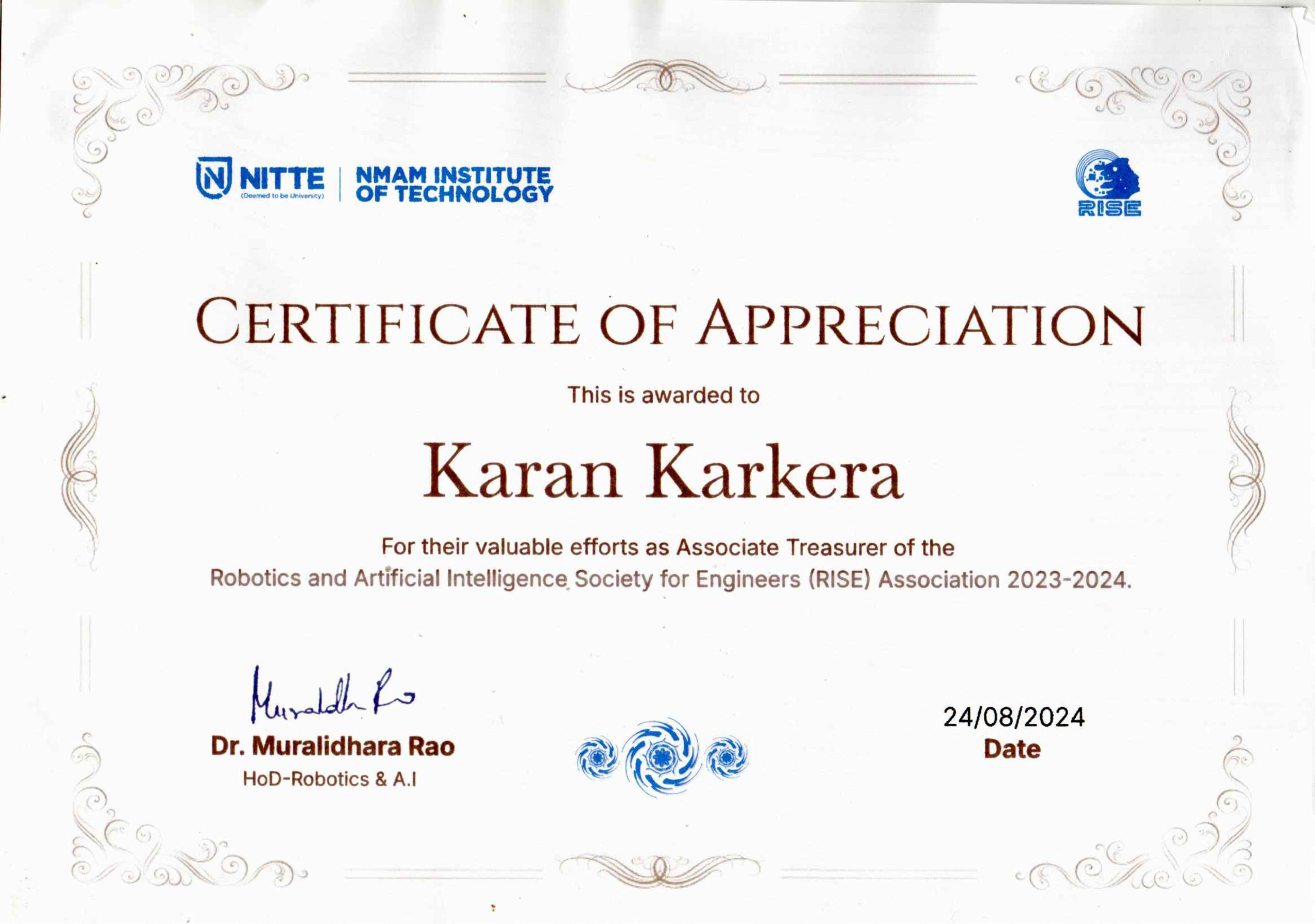Certificate 3